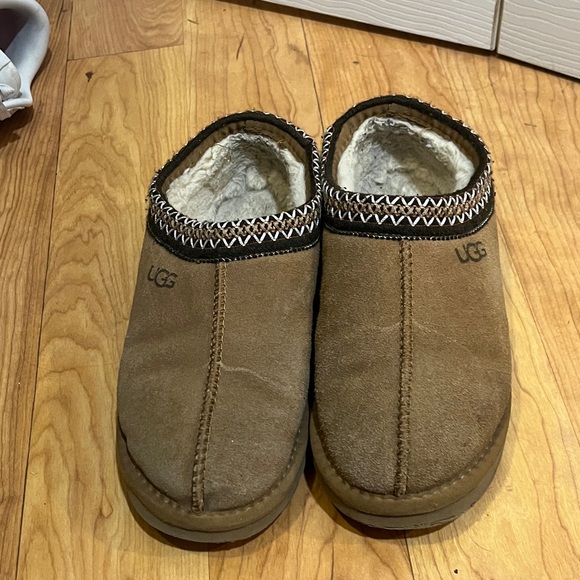 UGG Shoes - UGG Tan Suede Slip-On Shoes